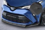 CSR Frontspoiler | Cup-Spoilerlippe mit ABE für Toyota C-HR CSL634-L schwarz matt (Lackierung erforderlich)