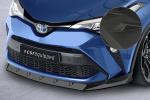CSR Frontspoiler | Cup-Spoilerlippe mit ABE für Toyota C-HR CSL634-M Carbon Look matt strukturiert (keine Lackierung erforderlich)