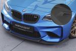 CSR Frontspoiler | Cup-Spoilerlippe mit ABE für BMW M2 (F87) CSL638-L schwarz matt (Lackierung erforderlich)
