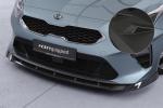 CSR Frontspoiler | Cup-Spoilerlippe mit ABE für Kia Ceed (CD) CSL643-M Carbon Look matt strukturiert (keine Lackierung erforderlich)