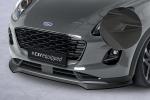 CSR Frontspoiler | Cup-Spoilerlippe mit ABE für Ford Puma Titanium CSL651-M Carbon Look matt strukturiert (keine Lackierung erforderlich)