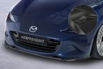 CSR Frontspoiler | Cup-Spoilerlippe mit ABE für Mazda MX-5 (Typ ND) CSL652-G Glossy schwarz Hochglanz (keine Lackierung erforderlich)