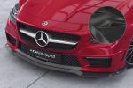 CSR Frontspoiler | Cup-Spoilerlippe mit ABE für Mercedes-Benz SLK R172 AMG-Line CSL655-C Carbon Look Hochglanz (keine Lackierung erforderlich)