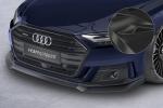 CSR Frontspoiler | Cup-Spoilerlippe mit ABE für Audi A8 D5 S-Line CSL656-G Glossy schwarz Hochglanz (keine Lackierung erforderlich)