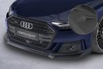 CSR Frontspoiler | Cup-Spoilerlippe mit ABE für Audi A8 D5 S-Line CSL656-L schwarz matt (Lackierung erforderlich)