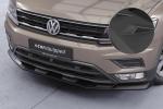 CSR Frontspoiler | Cup-Spoilerlippe mit ABE für VW Tiguan 2 (Typ AD) Basis CSL658-L schwarz matt (Lackierung erforderlich)
