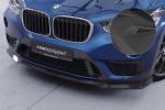 CSR Frontspoiler | Cup-Spoilerlippe mit ABE für BMW X1 (F48) CSL659-L schwarz matt (Lackierung erforderlich)