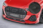 CSR Frontspoiler | Cup-Spoilerlippe mit ABE für Audi Q3 (F3) S-Line CSL665-M Carbon Look matt strukturiert (keine Lackierung erforderlich)