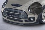 CSR Frontspoiler | Cup-Spoilerlippe mit ABE für Mini Clubman F54 Cooper S CSL667-C Carbon Look Hochglanz (keine Lackierung erforderlich)