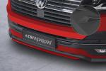 CSR Frontspoiler | Cup-Spoilerlippe mit ABE für VW T6.1 CSL671-L schwarz matt (Lackierung erforderlich)