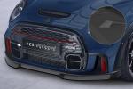 CSR Frontspoiler | Cup-Spoilerlippe mit ABE für Mini F55, F56, F57 JCW-Trim CSL673-S schwarz matt strukturiert (keine Lackierung erforderlich)