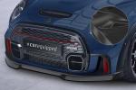 CSR Frontspoiler | Cup-Spoilerlippe mit ABE für Mini F55, F56, F57 JCW-Trim CSL673-C Carbon Look Hochglanz (keine Lackierung erforderlich)