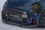 CSR Frontspoiler | Cup-Spoilerlippe mit ABE für Mini F55, F56, F57 JCW-Trim CSL673-G Glossy schwarz Hochglanz (keine Lackierung erforderlich)