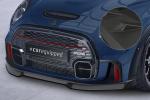 CSR Frontspoiler | Cup-Spoilerlippe mit ABE für Mini F55, F56, F57 JCW-Trim CSL673-M Carbon Look matt strukturiert (keine Lackierung erforderlich)