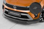 CSR Frontspoiler | Cup-Spoilerlippe mit ABE für Opel Crossland CSL675-S schwarz matt strukturiert (keine Lackierung erforderlich)