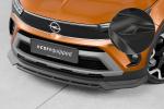 CSR Frontspoiler | Cup-Spoilerlippe mit ABE für Opel Crossland CSL675-C Carbon Look Hochglanz (keine Lackierung erforderlich)