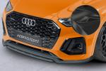 CSR Frontspoiler | Cup-Spoilerlippe mit ABE für Audi Q5 (FY/FYT) S-Line / SQ5 (FY) CSL677-C Carbon Look Hochglanz (keine Lackierung erforderlich)