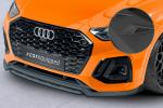 CSR Frontspoiler | Cup-Spoilerlippe mit ABE für Audi Q5 (FY/FYT) S-Line / SQ5 (FY) CSL677-L schwarz matt (Lackierung erforderlich)
