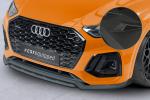 CSR Frontspoiler | Cup-Spoilerlippe mit ABE für Audi Q5 (FY/FYT) S-Line / SQ5 (FY) CSL677-M Carbon Look matt strukturiert (keine Lackierung erforderlich)