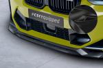 CSR Frontspoiler | Cup-Spoilerlippe mit ABE für BMW X3 (F97) CSL678-G Glossy schwarz Hochglanz (keine Lackierung erforderlich)