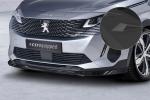 CSR Frontspoiler | Cup-Spoilerlippe mit ABE für Peugeot 3008 (2. Gen) CSL688-S schwarz matt strukturiert (keine Lackierung erforderlich)