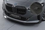 CSR Frontspoiler | Cup-Spoilerlippe mit ABE für BMW 2er (U06) Active Tourer CSL690-M Carbon Look matt strukturiert (keine Lackierung erforderlich)