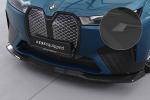 CSR Frontspoiler | Cup-Spoilerlippe mit ABE für BMW iX CSL691-S schwarz matt strukturiert (keine Lackierung erforderlich)