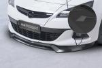 CSR Frontspoiler | Cup-Spoilerlippe mit ABE für Opel Astra J GTC CSL695-S schwarz matt strukturiert (keine Lackierung erforderlich)