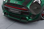 CSR Frontspoiler | Cup-Spoilerlippe mit ABE für Mini F55, F56, F57 JCW-Trim CSL700-M Carbon Look matt strukturiert (keine Lackierung erforderlich)