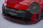 CSR Frontspoiler | Cup-Spoilerlippe mit ABE für Audi e-tron GT CSL707-S schwarz matt strukturiert (keine Lackierung erforderlich)
