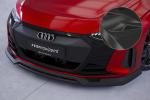 CSR Frontspoiler | Cup-Spoilerlippe mit ABE für Audi e-tron GT CSL707-C Carbon Look Hochglanz (keine Lackierung erforderlich)