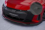 CSR Frontspoiler | Cup-Spoilerlippe mit ABE für Audi e-tron GT CSL707-L schwarz matt (Lackierung erforderlich)