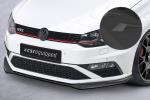 CSR Frontspoiler | Cup-Spoilerlippe mit ABE für VW Polo 5 (Typ 6C) GTI CSL709-S schwarz matt strukturiert (keine Lackierung erforderlich)