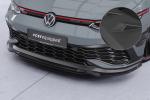 CSR Frontspoiler | Cup-Spoilerlippe mit ABE für VW Golf 8 (Typ CD) GTI Clubsport CSL711-L Lackierung erforderlich (schwarz matt)