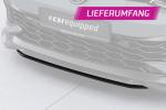 CSR Frontspoiler | Cup-Spoilerlippe mit ABE für VW Golf 8 GTI Clubsport CSL712 Lackierung erforderlich (schwarz matt)