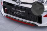 CSR Frontspoiler | Cup-Spoilerlippe mit ABE für Toyota GR Yaris (XP21) CSL713-L schwarz matt (Lackierung erforderlich)