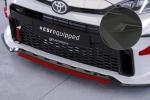 CSR Frontspoiler | Cup-Spoilerlippe mit ABE für Toyota GR Yaris (XP21) CSL713-M Carbon Look matt strukturiert (keine Lackierung erforderlich)