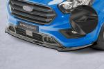 CSR Frontspoiler | Cup-Spoilerlippe mit ABE für Ford Tourneo Custom CSL718-C Carbon Look glänzend (keine Lackierung erforderlich)