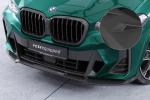 CSR Frontspoiler | Cup-Spoilerlippe mit ABE für BMW X3 G01 / X4 G02 M-Paket CSL722-L schwarz matt (Lackierung erforderlich)