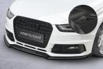 CSR Frontspoiler | Cup-Spoilerlippe mit ABE für Audi A4 B8 (Typ 8K) CSL723-C Carbon Look glänzend (keine Lackierung erforderlich)