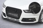 CSR Frontspoiler | Cup-Spoilerlippe mit ABE für Audi A4 B8 (Typ 8K) CSL723-G Glossy schwarz glänzend (keine Lackierung erforderlich)