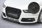 CSR Frontspoiler | Cup-Spoilerlippe mit ABE für Audi A4 B8 (Typ 8K) CSL723-M Carbon Look matt strukturiert (keine Lackierung erforderlich)