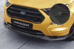 CSR Frontspoiler | Cup-Spoilerlippe mit ABE für Ford EcoSport MK2 CSL731-M Carbon Look matt strukturiert (keine Lackierung erforderlich)