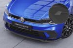 CSR Frontspoiler | Cup-Spoilerlippe mit ABE für VW Polo 6 2G (Typ AW) CSL735-S schwarz matt strukturiert (keine Lackierung erforderlich)