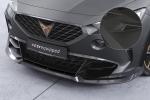 CSR Frontspoiler | Cup-Spoilerlippe mit ABE für Cupra Formentor VZ5 CSL738-M Carbon Look matt strukturiert (keine Lackierung erforderlich)