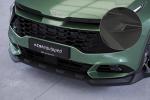 CSR Frontspoiler | Cup-Spoilerlippe mit ABE für Kia Sportage (NQ5) CSL740-M Carbon Look matt strukturiert (keine Lackierung erforderlich)