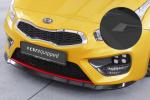 CSR Frontspoiler | Cup-Spoilerlippe mit ABE für Kia Ceed (JD) GT/ Pro Ceed (JD) GT CSL743-S schwarz matt strukturiert (keine Lackierung erforderlich)