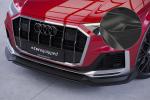 CSR Frontspoiler | Cup-Spoilerlippe mit ABE für Audi Q7 (4M) S-Line / SQ7 (4M) CSL744-C Carbon Look Hochglanz (keine Lackierung erforderlich)