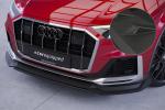 CSR Frontspoiler | Cup-Spoilerlippe mit ABE für Audi Q7 (4M) S-Line / SQ7 (4M) CSL744-M Carbon Look matt strukturiert (keine Lackierung erforderlich)