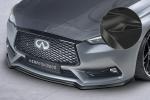 CSR Frontspoiler | Cup-Spoilerlippe mit ABE für Infiniti Q60 CSL754-G Glossy schwarz Hochglanz (keine Lackierung erforderlich)